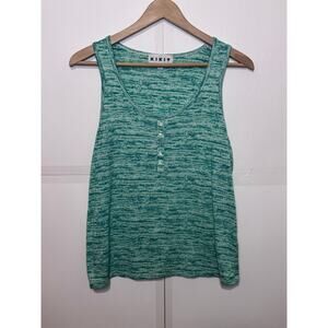 Kikit Women's Green Sweater Tank Size L