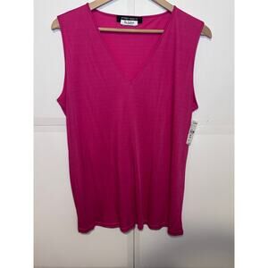 NWT Women's Fushia Marina Rinaldi / Miss Jackson's Tulsa Size L